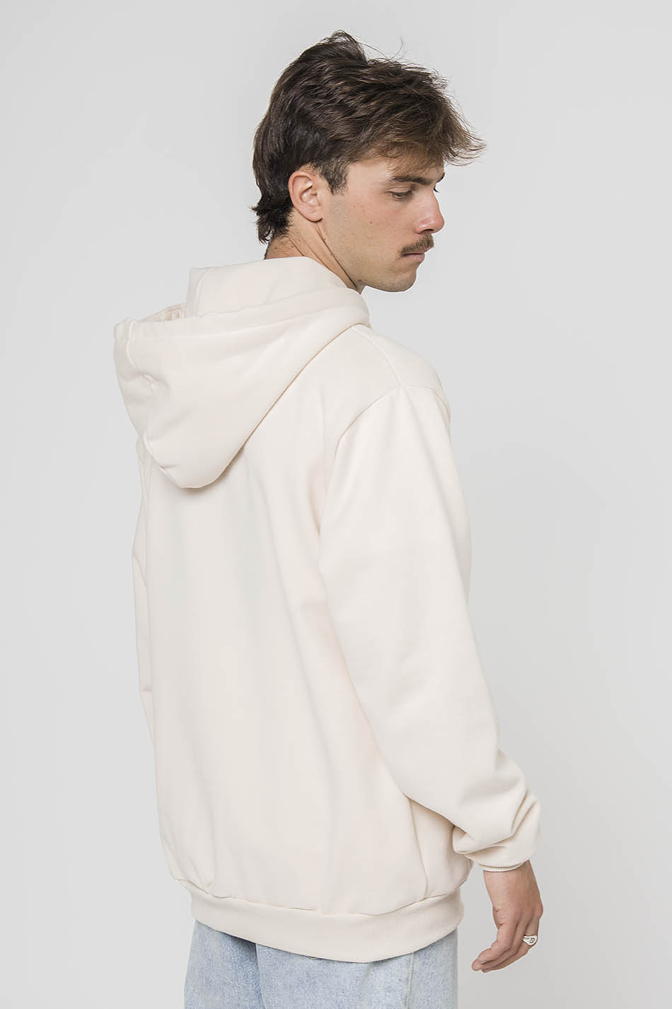 Heart Sweatshirt Bone
