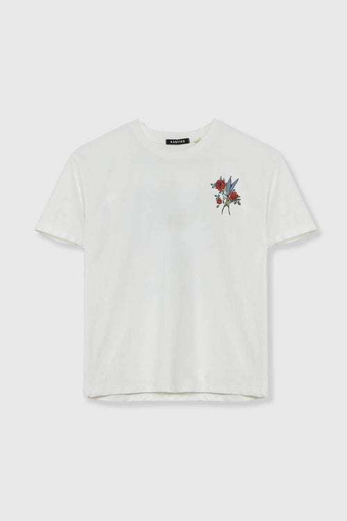 T-shirt Washed Bird