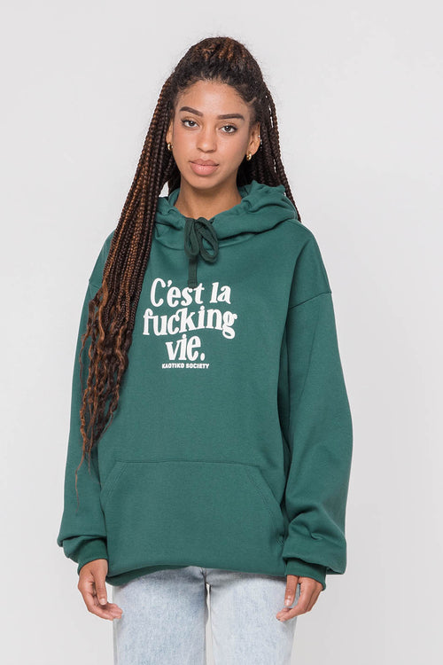 Sweatshirt C'est La Vie Jade