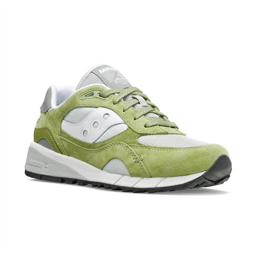 Green/White Saucony Shadow  Trainers