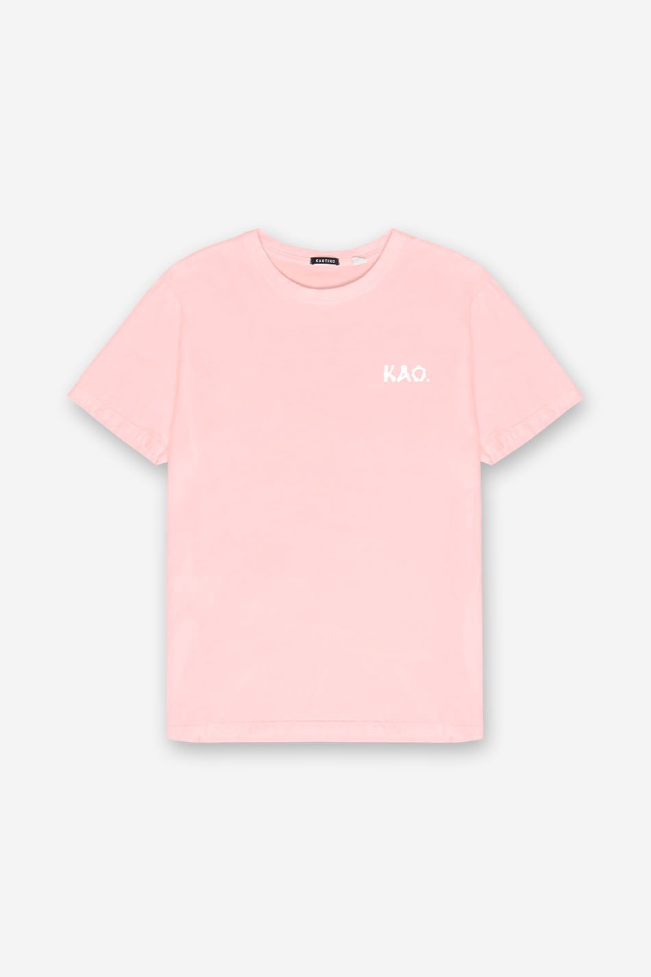 Tee-shirt Washed Find Yourself Pink