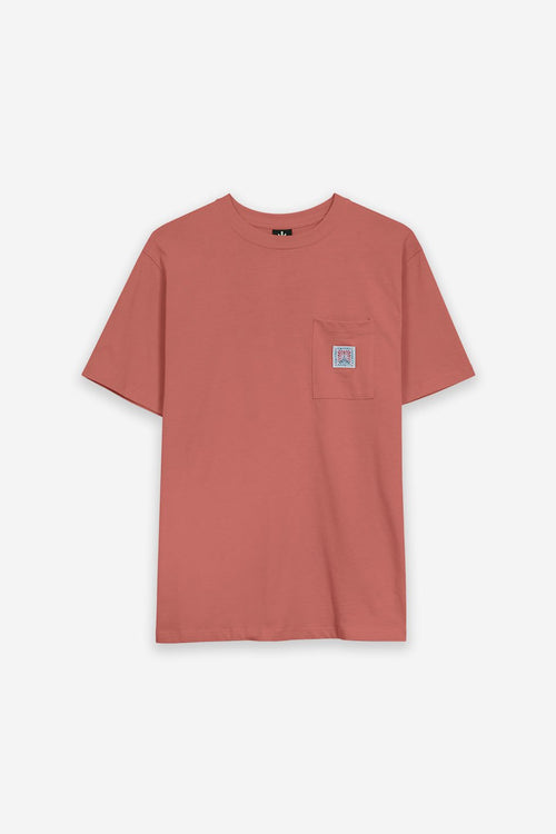 Pocket Flower Society Salmon T-Shirt