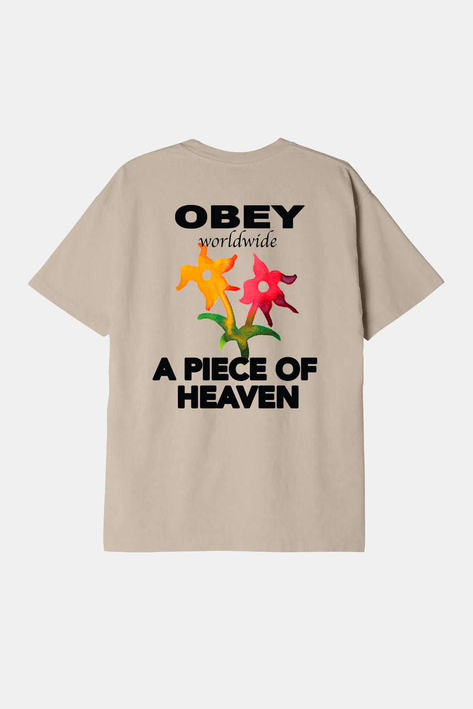 Irish Cream Obey A Piece Of Heaven T-shirt