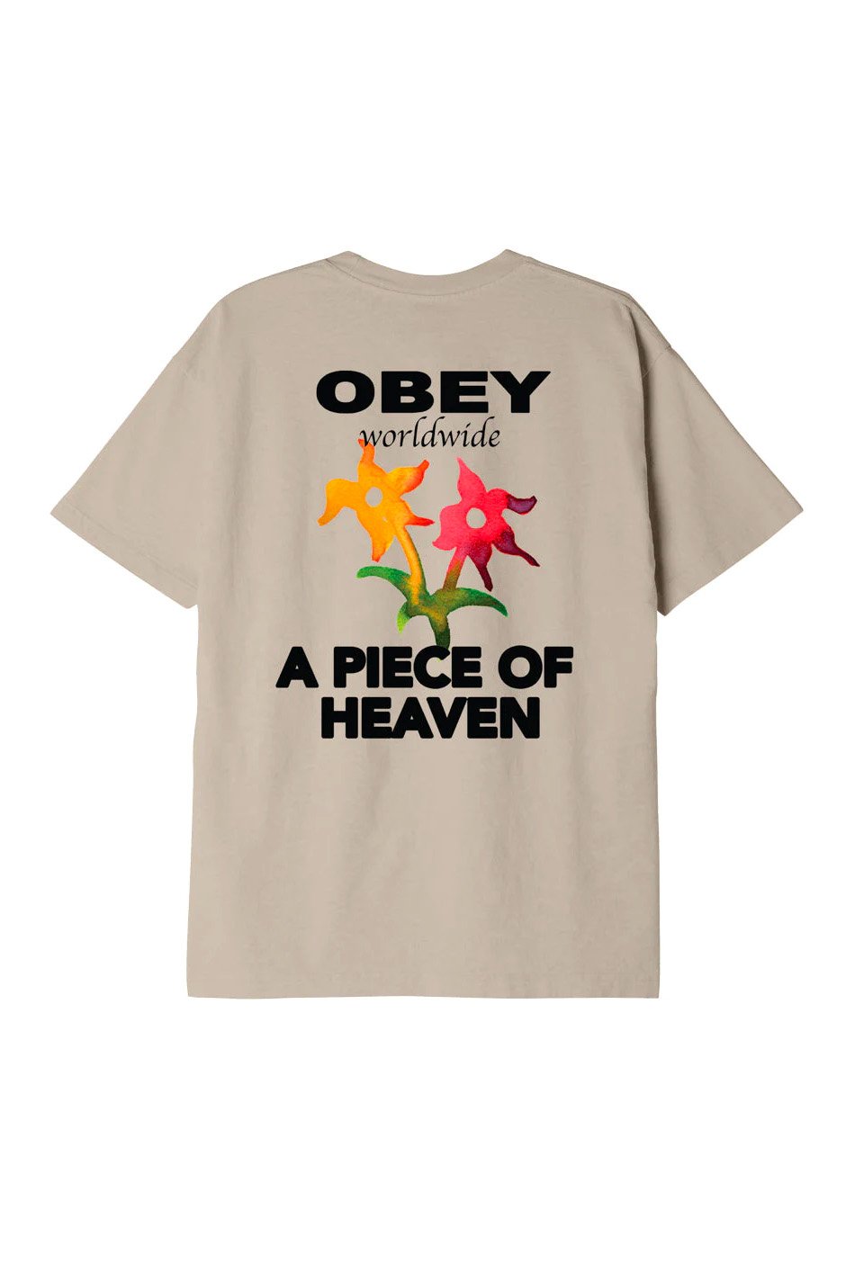 T-shirt Obey A Piece Of Heaven Irish Cream