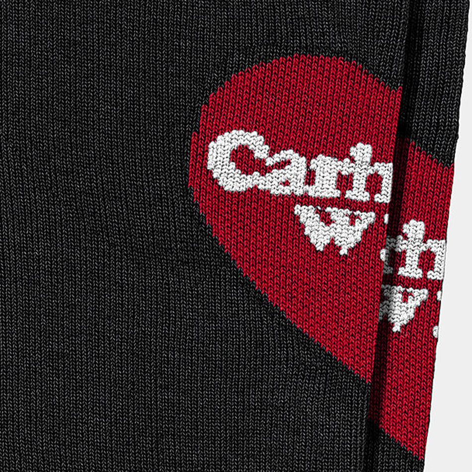 Black Carhartt WIP Heart Cotton Socks