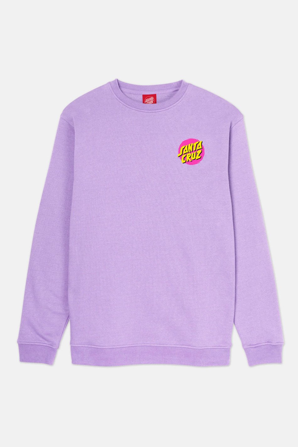 Santa Cruz Sweatshirt Style Dot Crew Digital Lavendel