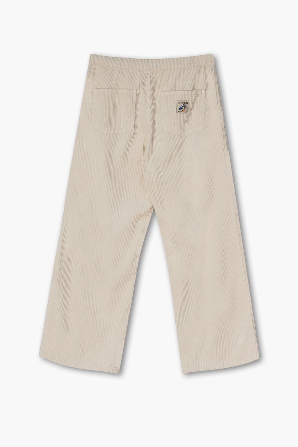 Natural Aspen Casual Corduroy Trousers