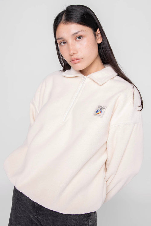 Aspen Ivory Fleece Sweatshirt