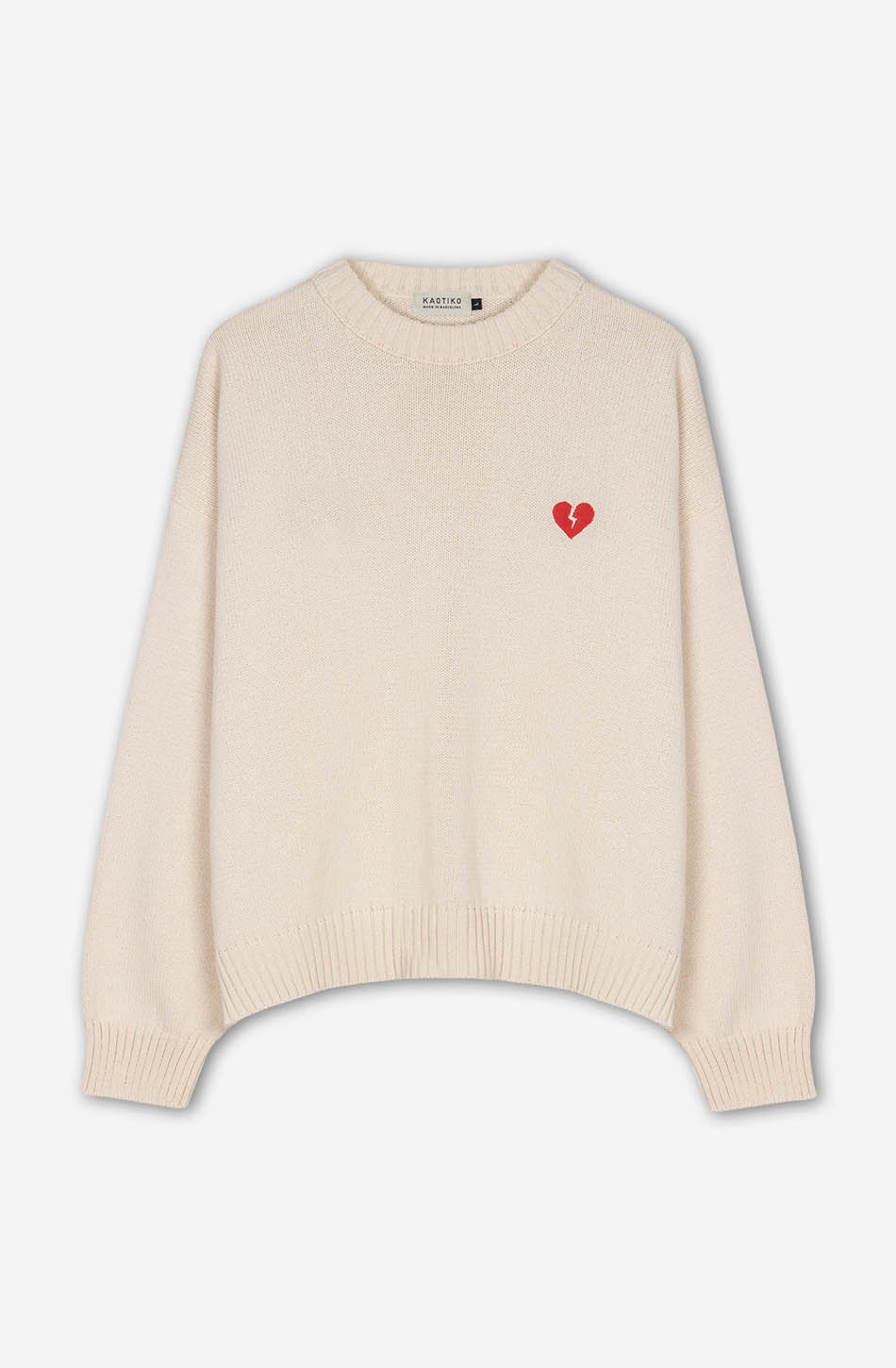 Broken Heart Ivory Jersey