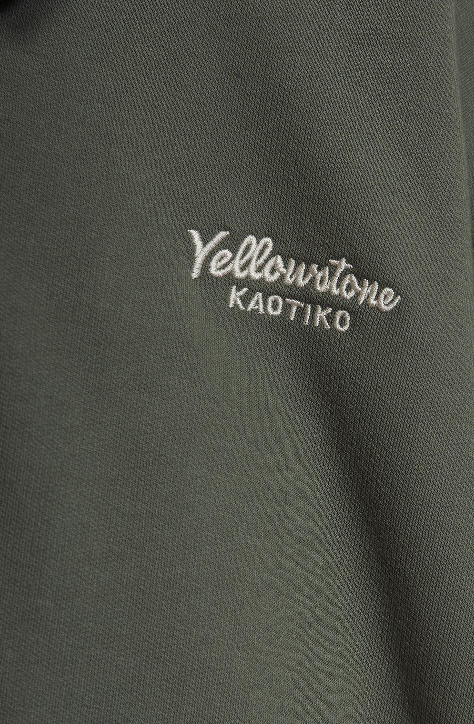 Bear YellowStone Old Green Sweatshirt