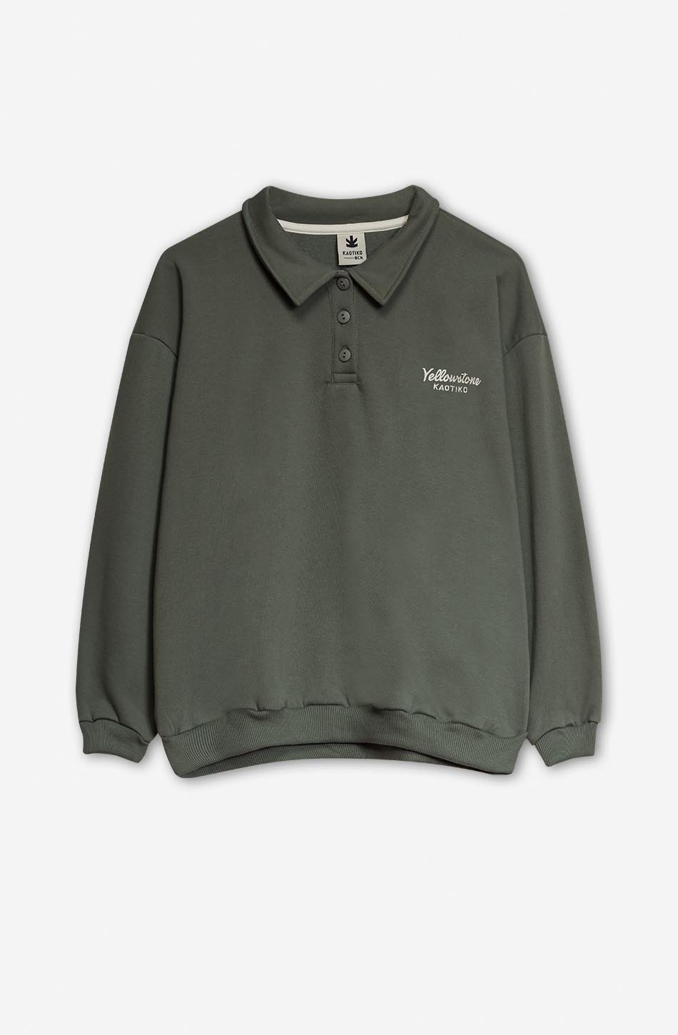 Bear YellowStone Old Green Sweatshirt