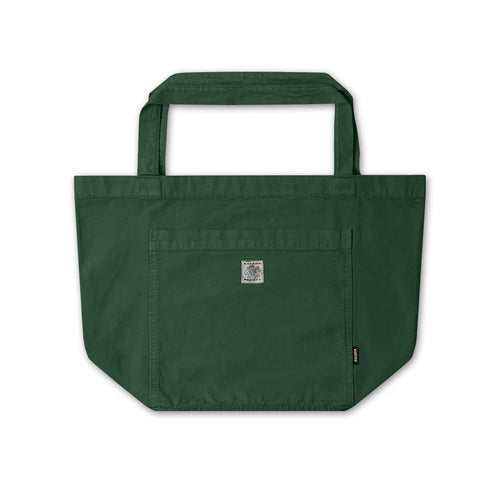 Tote Bag Washed Look Inside Green Pepper