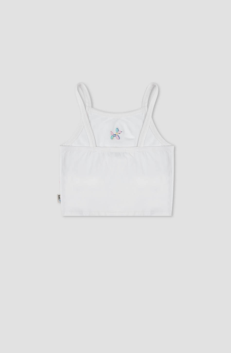 White Balloon Puppy Lycra Top