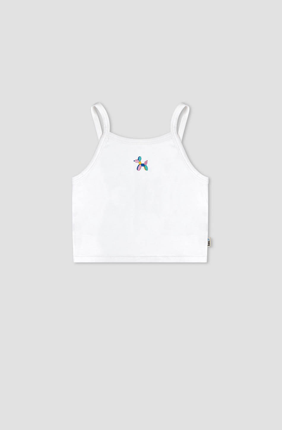 White Balloon Puppy Lycra Top