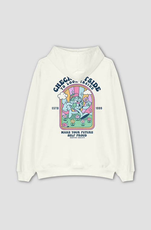 Sweat-shirt Look Inside Ivory