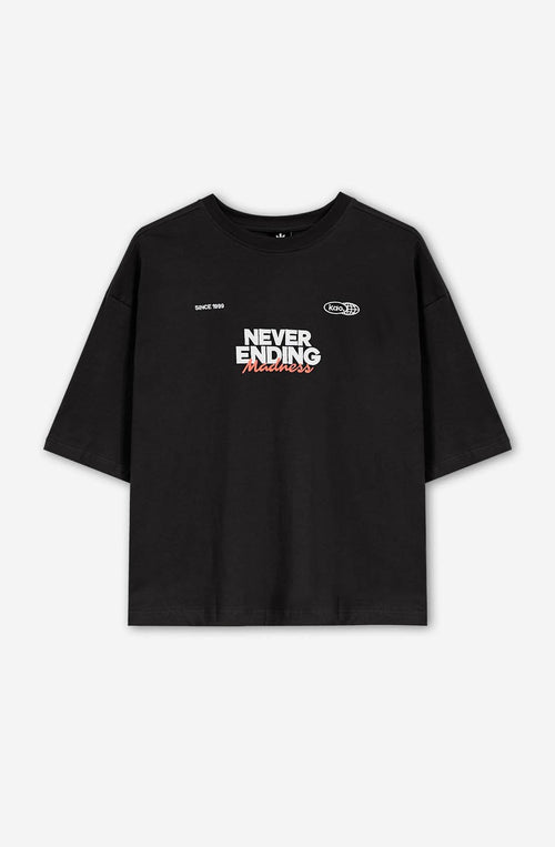 T-shirt Never Ending Black