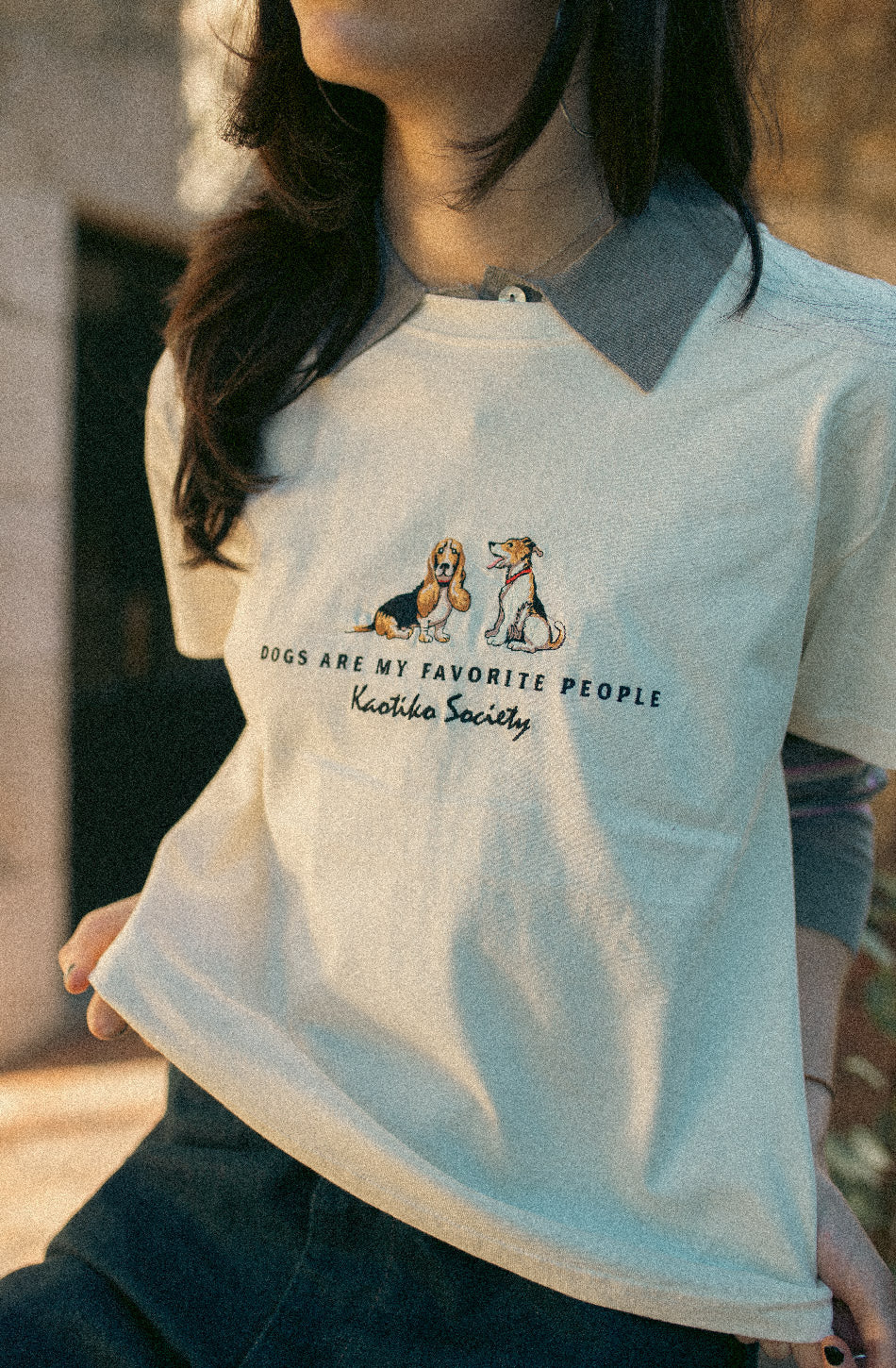 Camiseta Rita Ivory