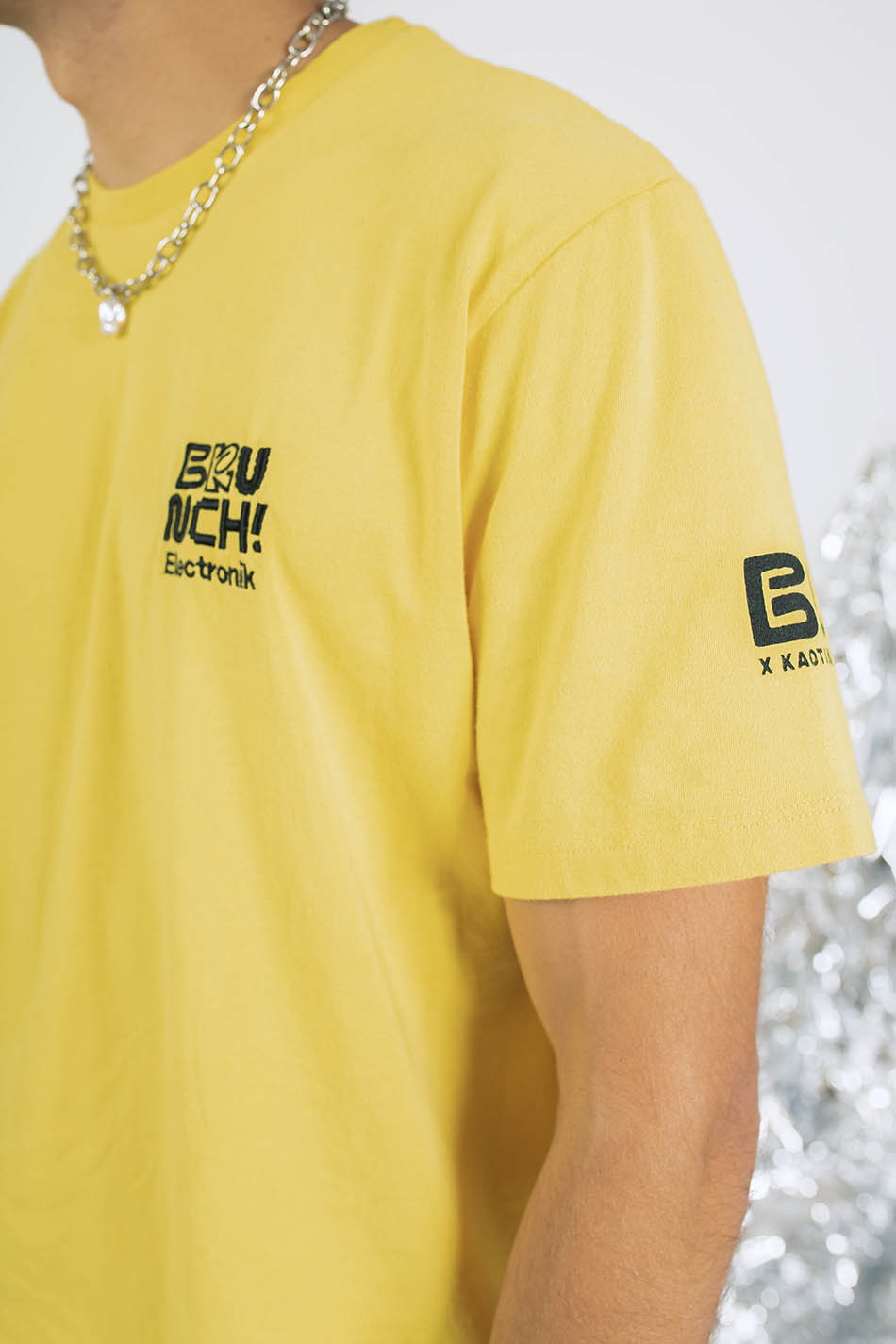 T-Shirt Brunch x Kaotiko Washed Yellow